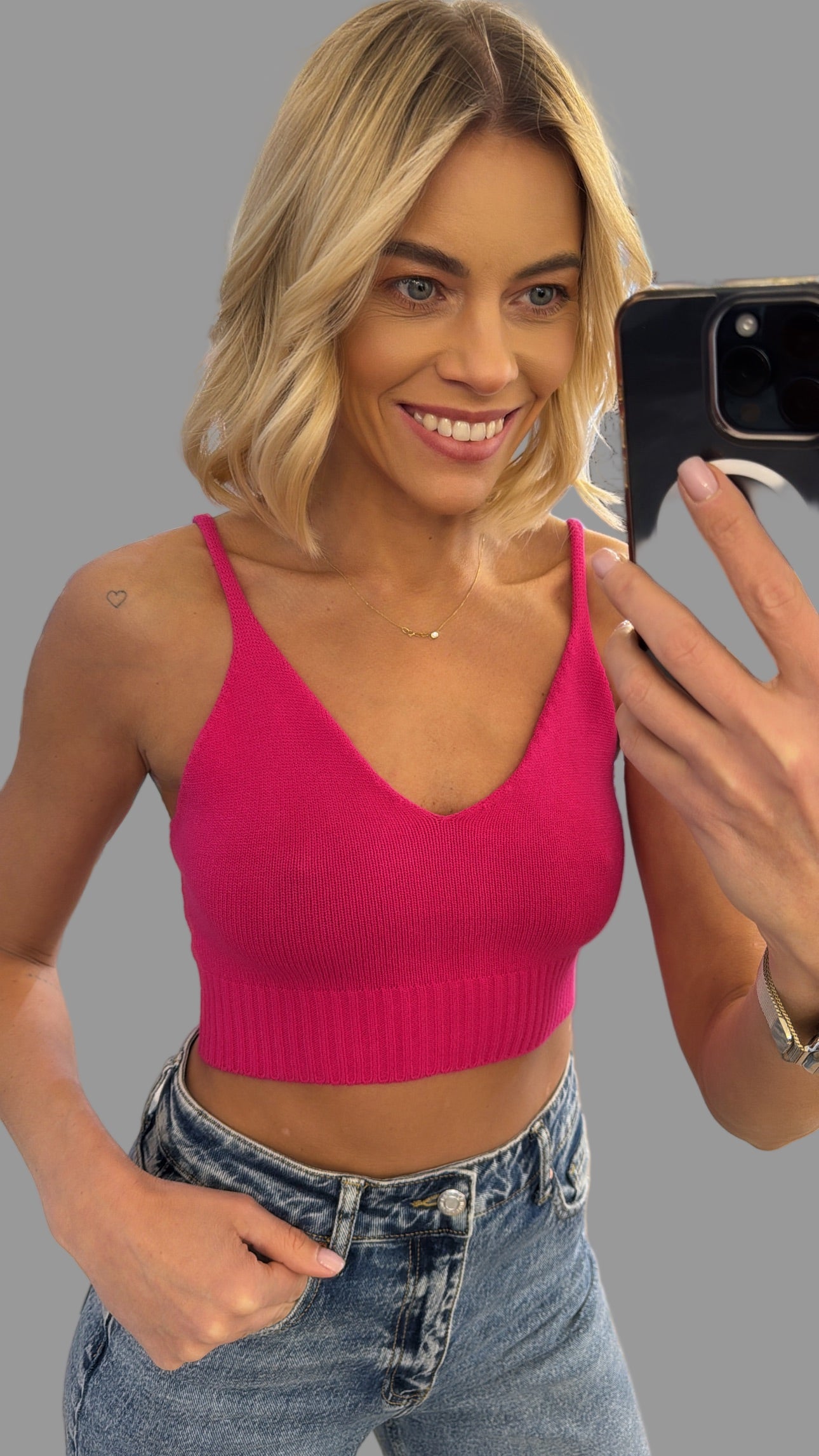 Topas “crop top”