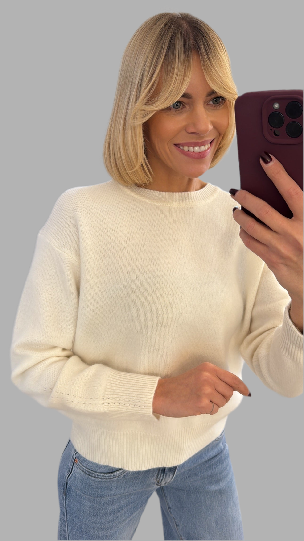 Megztinis “pura lana”