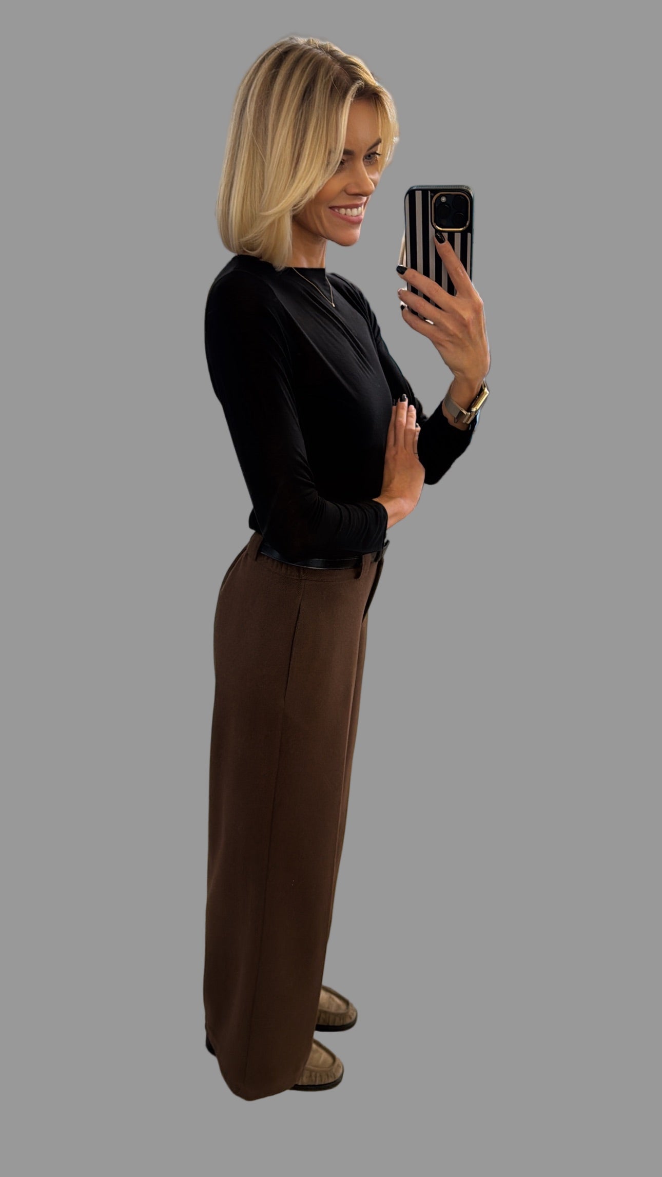 Kelnės šiltesnio audinio