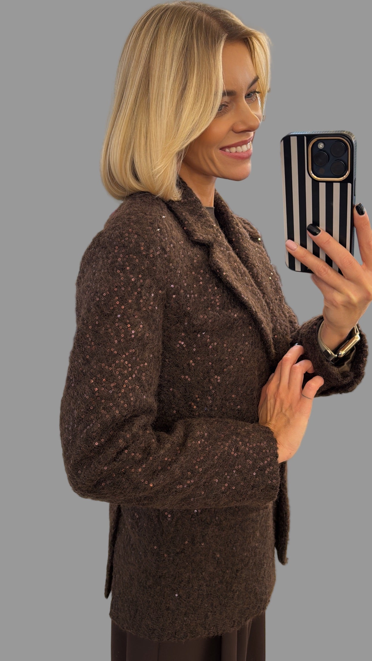 Švarkas su žėručiu