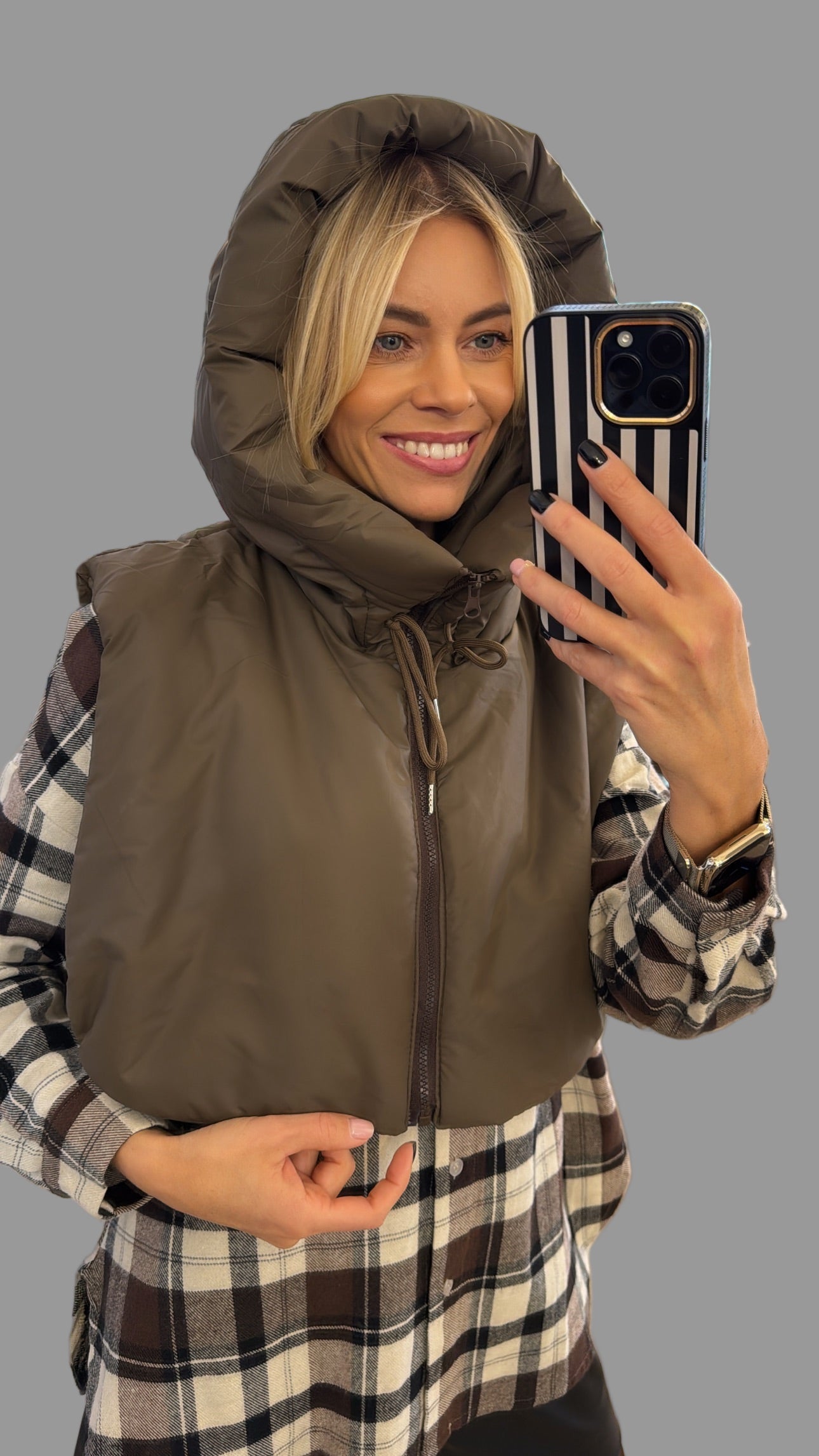 Kapišonas kartu su šaliku