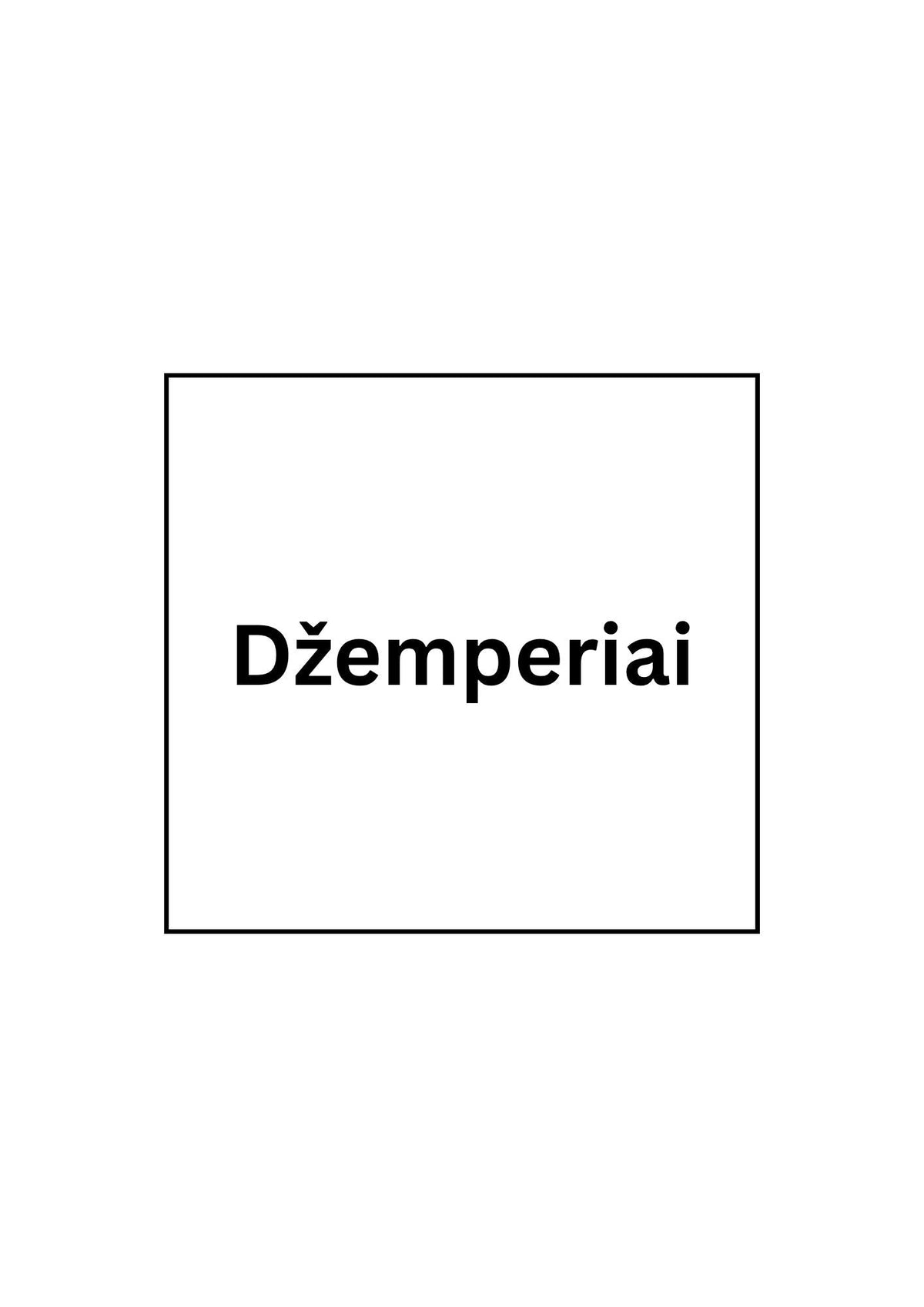 Džemperiai
