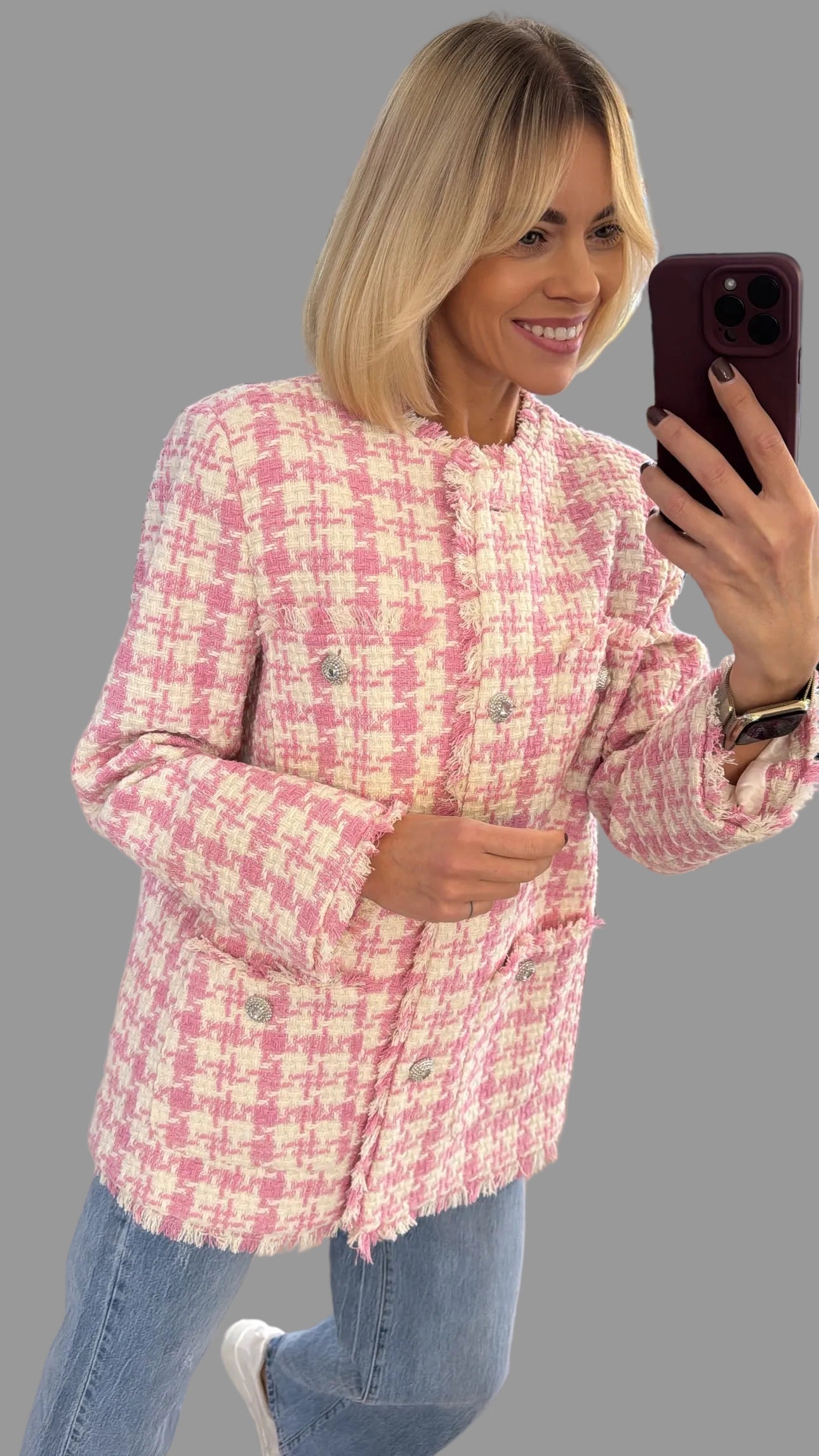 Švarkas prailginto modelio