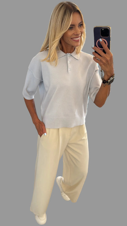 Megztinis polo modelio