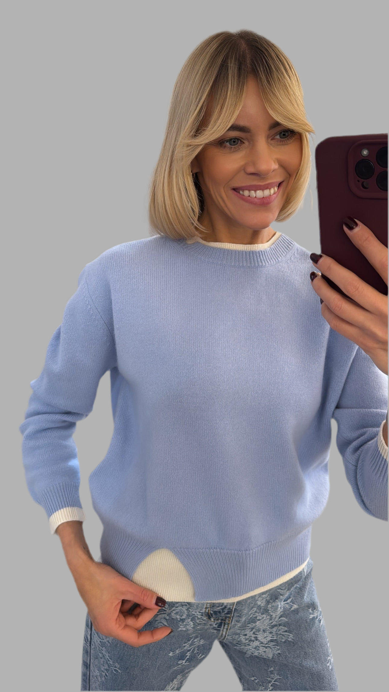 Megztinis “pura lana”