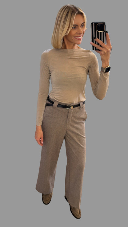 Kelnės šiltesnio audinio