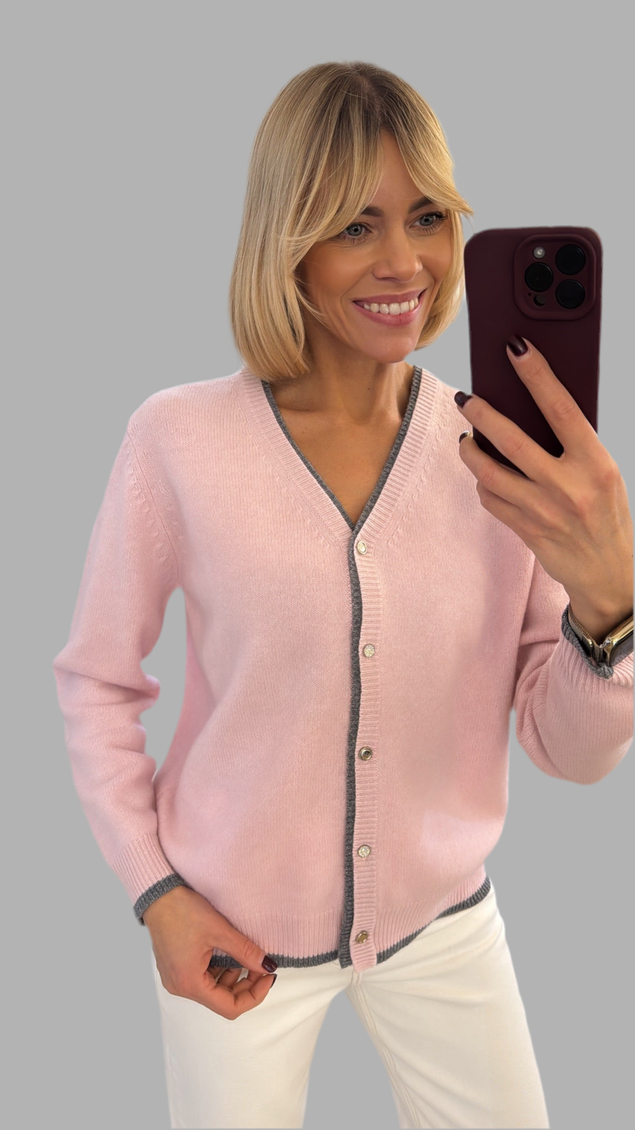 Megztinis su sagutėmis “pura lana”