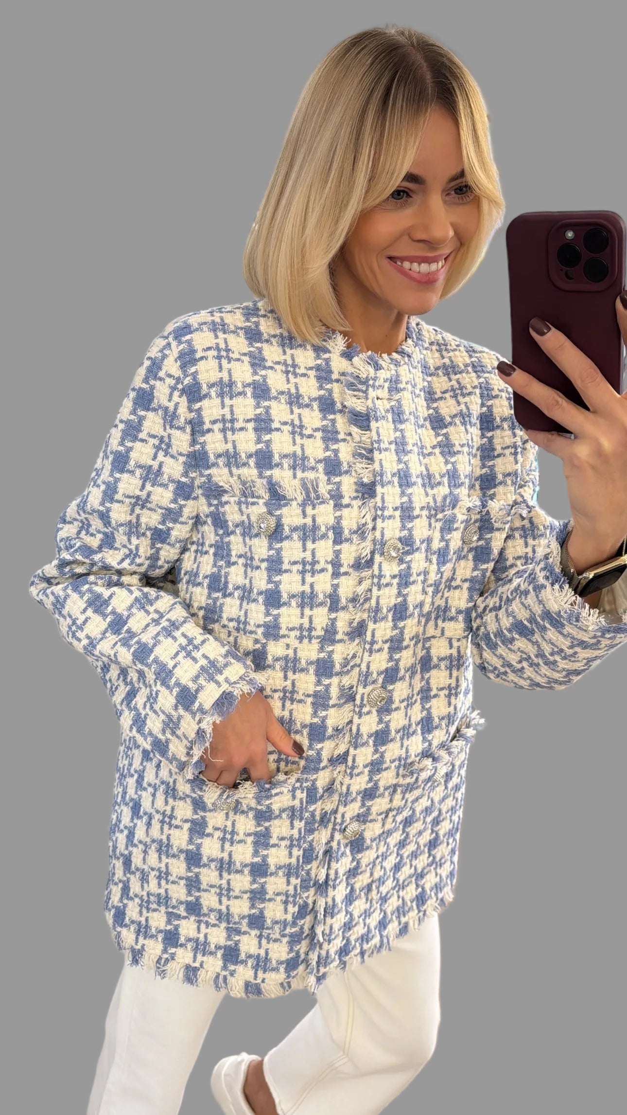 Švarkas prailginto modelio