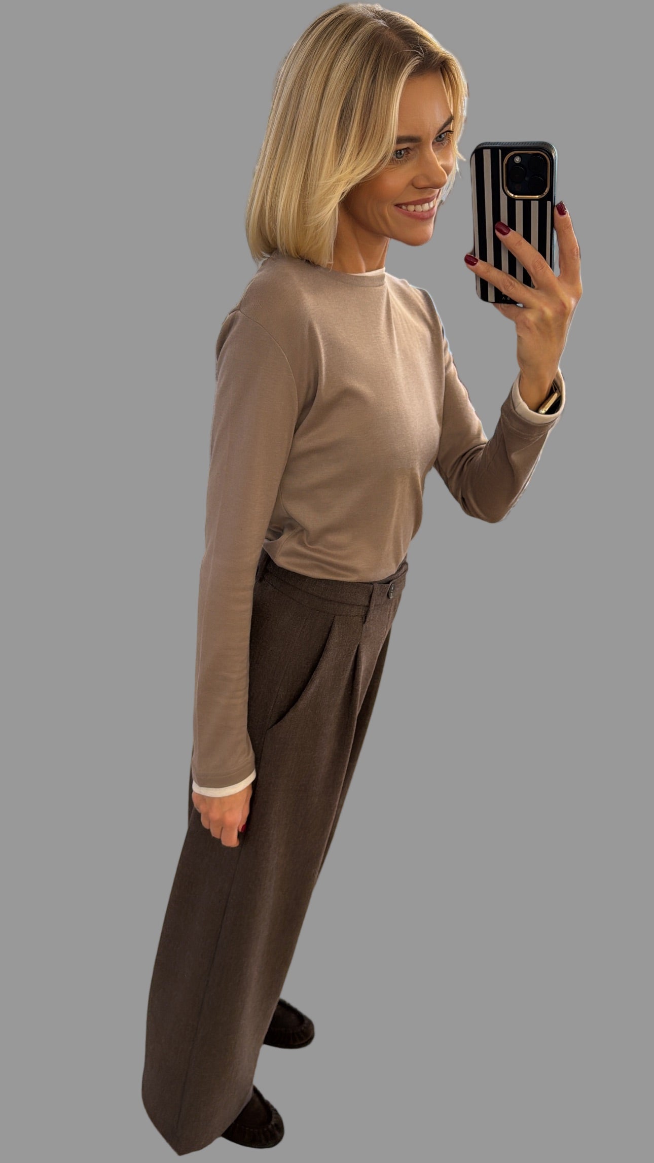 Kelnės su dirželiu