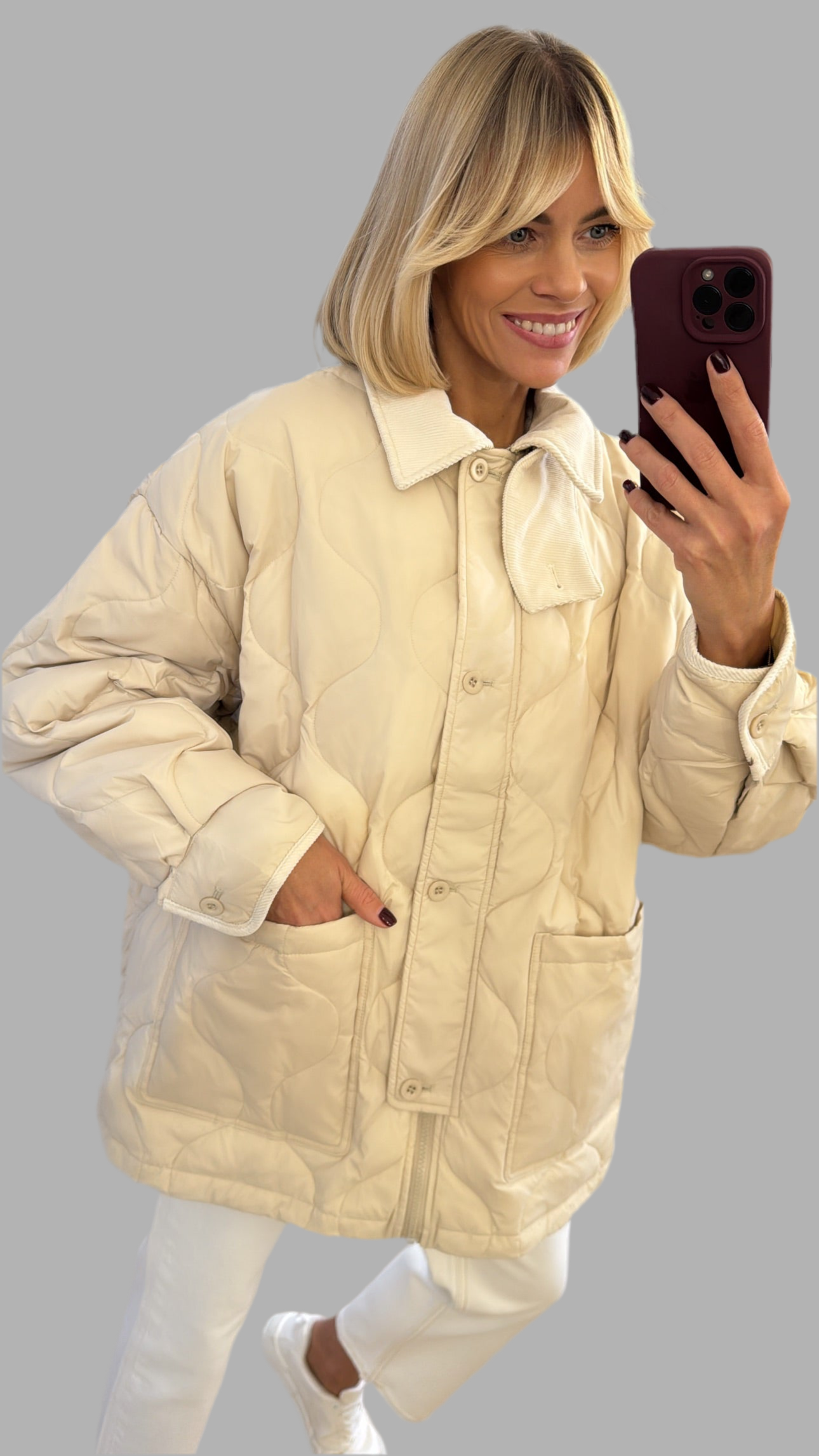 Striukė su natūralaus pūko lengvu užpildu