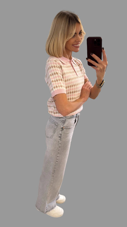 Džinsai tiesaus modelio