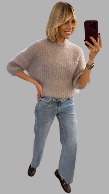 Džinsai žemesniu juosmeniu