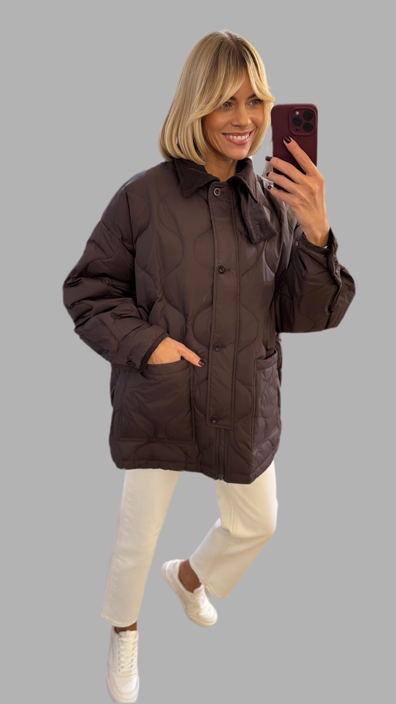 Striukė su natūralaus pūko lengvu užpildu