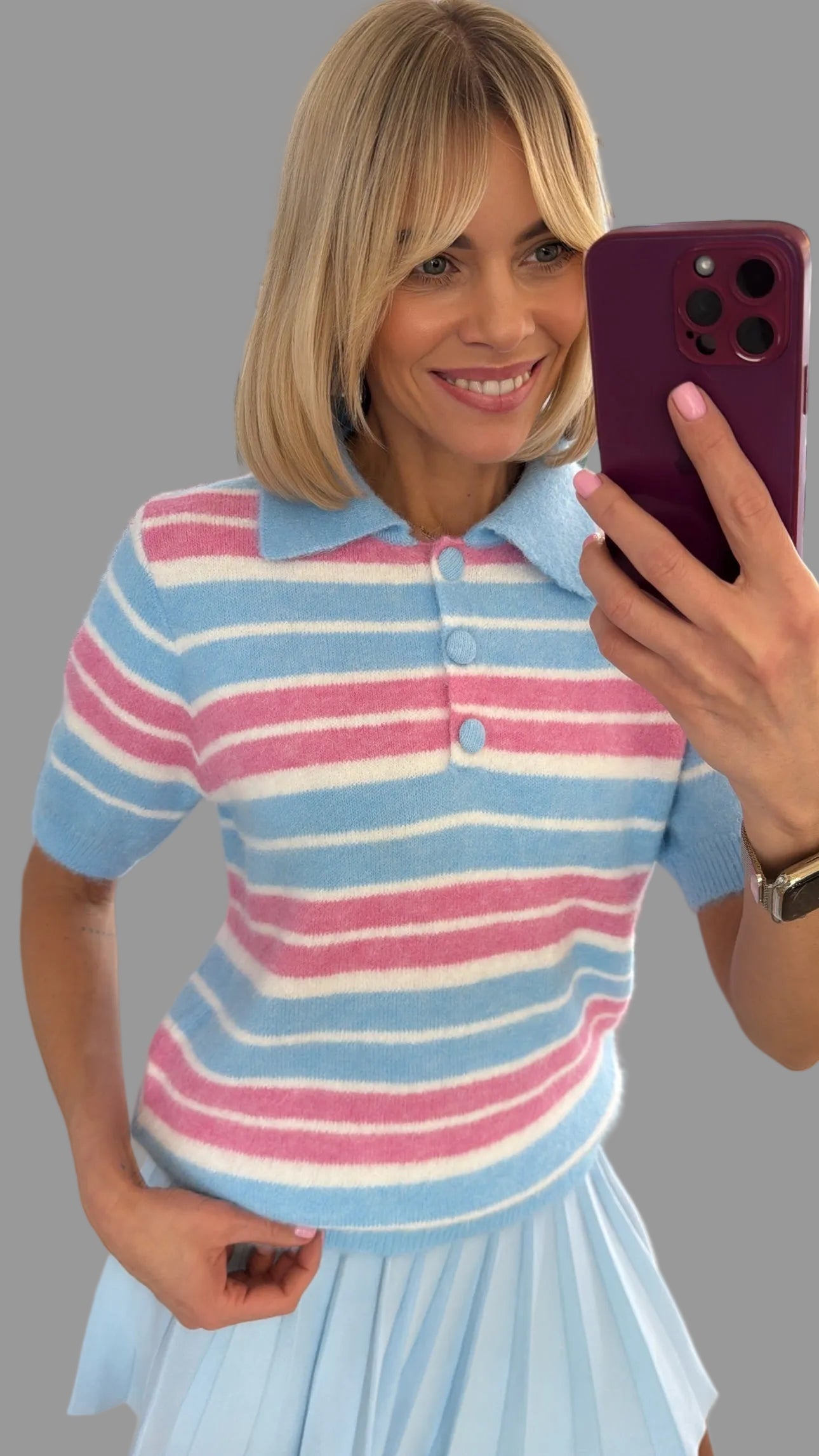 Palaidinė minkštutė polo modelio