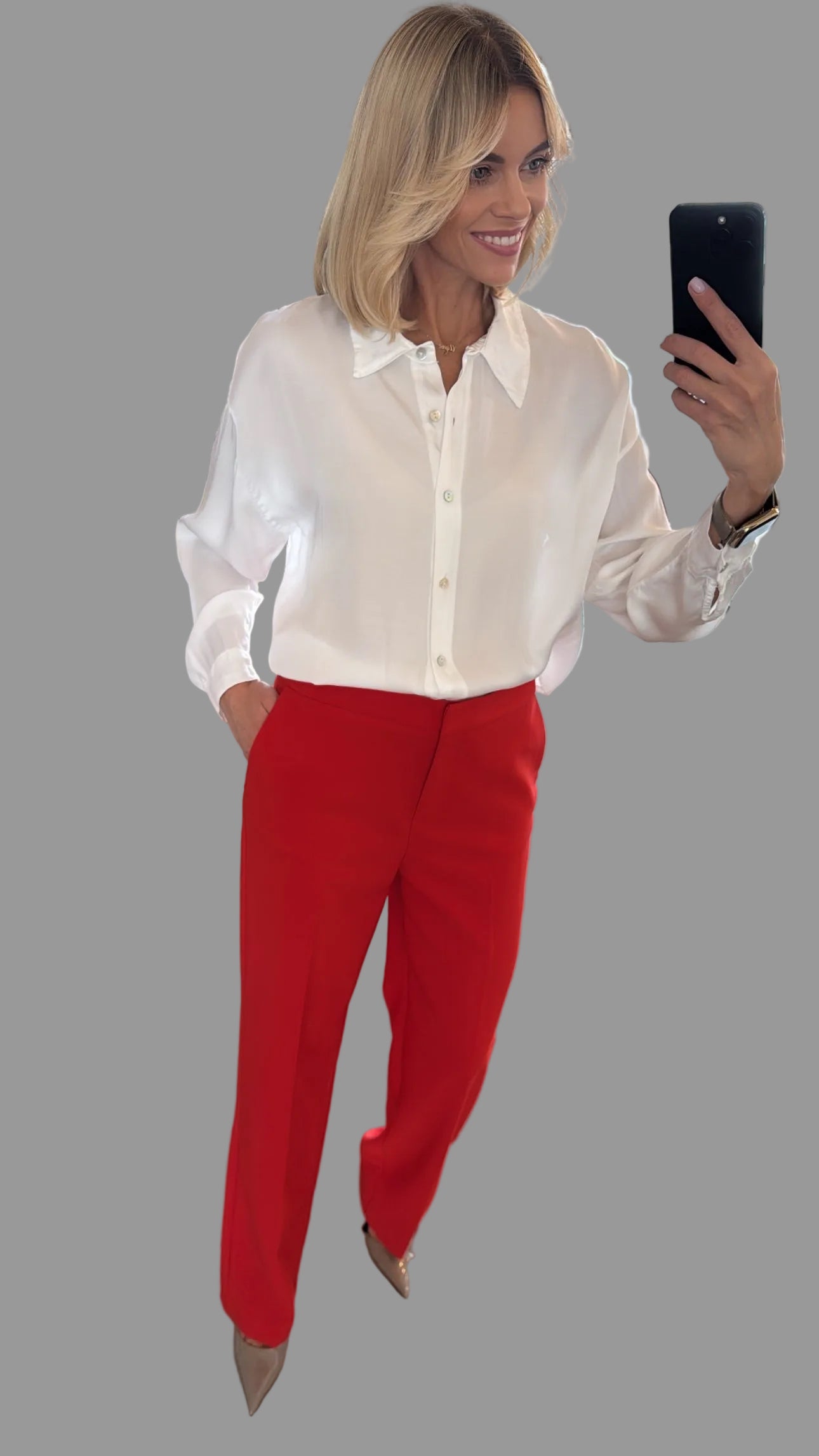 Kelnės tiesaus modelio