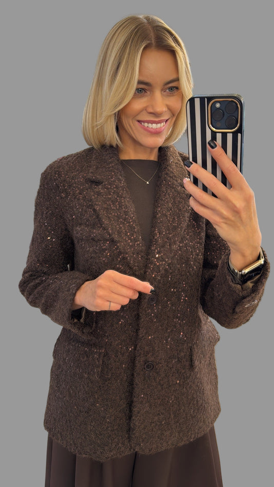 Švarkas su žėručiu