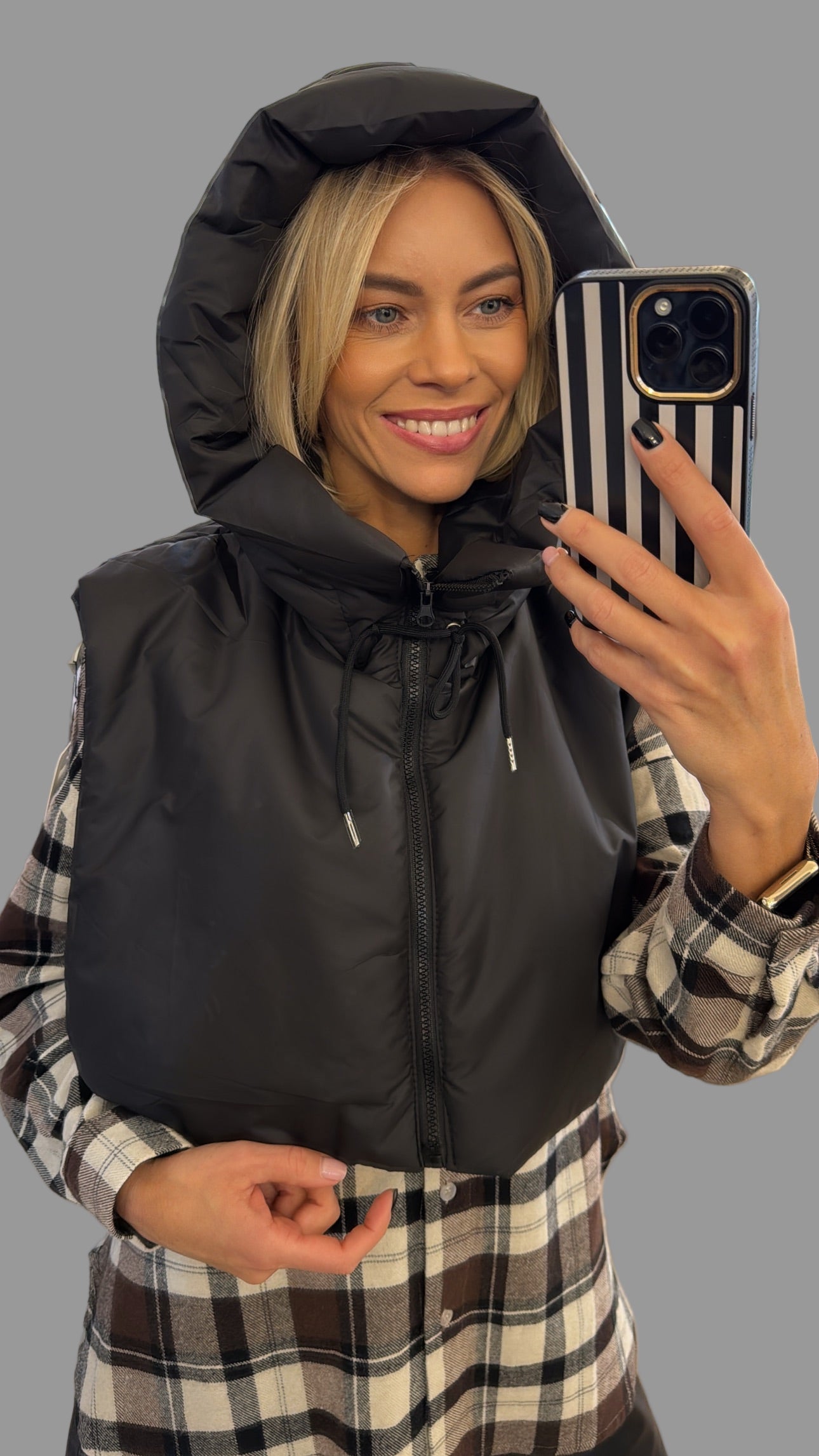 Kapišonas kartu su šaliku